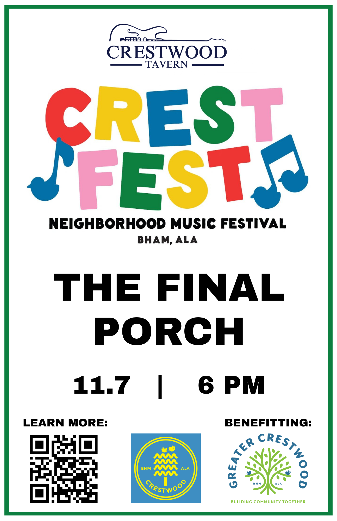 CrestFest poster